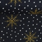 Preview: Baumwolle "Joel" Weihnachten Kristall Sterne